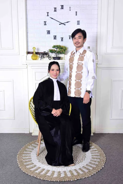 Foto sampul undangan Yus & Eni
