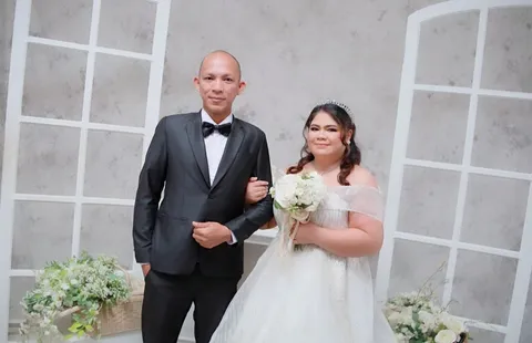 Foto sampul undangan Nini & Billy