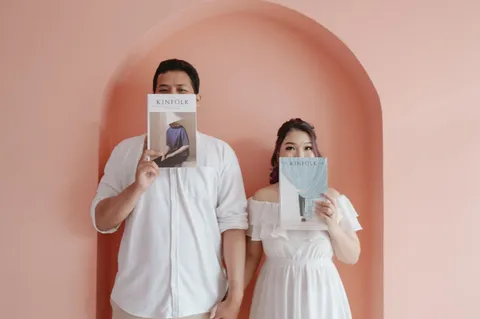 Foto sampul undangan Chia & Aby