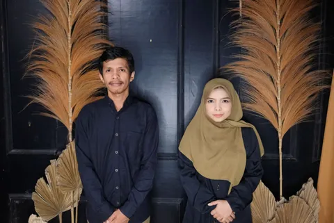 Foto sampul undangan Irma & Adin