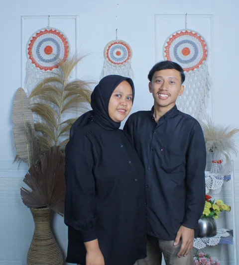 Foto sampul undangan Rian & Iin Marlina