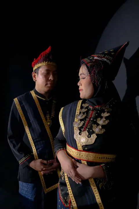 Foto sampul undangan Puspa & Irvan