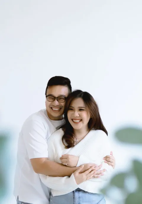 Foto sampul undangan Natasha & Andrew