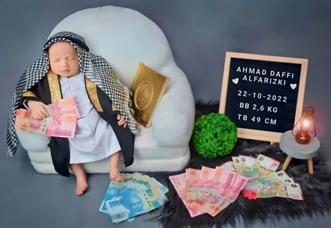 Foto sampul undangan Aqiqah Ahmad Daffi Alfarizki