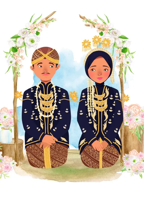 Foto sampul undangan Rumiasih & Djumadi