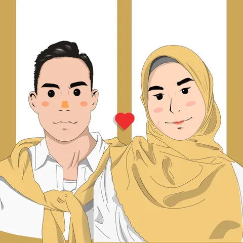 Foto sampul undangan Adi & Oci