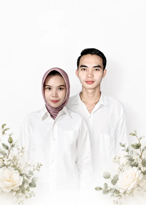 Foto sampul undangan Juan & Sindi