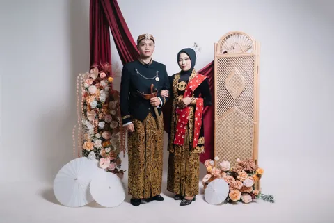 Foto sampul undangan Angga & Putri