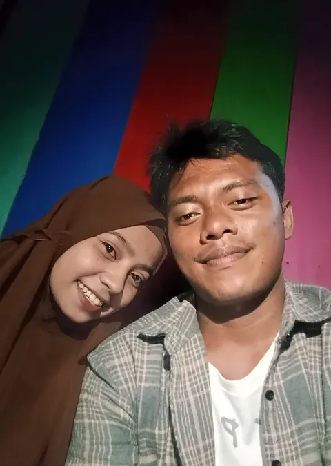 Foto sampul undangan Rifan & Lina