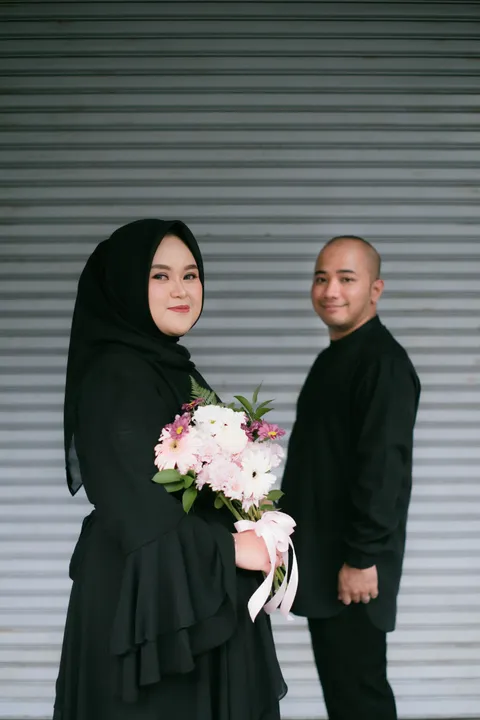 Foto sampul undangan Brian & Rani