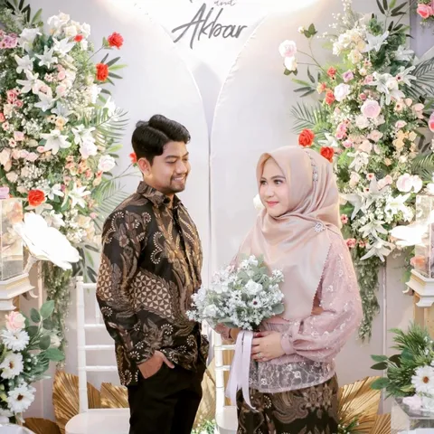 Foto sampul undangan Akbar & Afifah