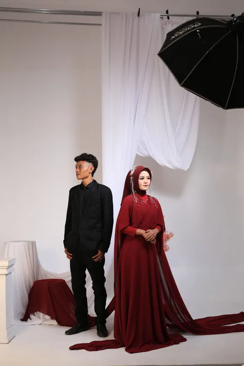 Foto sampul undangan Syafira & Niko