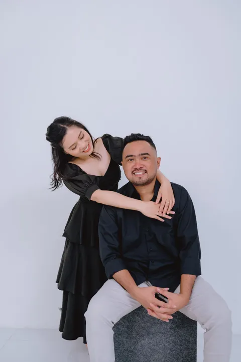 Foto sampul undangan Denal & Ena
