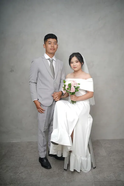Foto sampul undangan Natasya & Andre