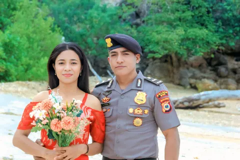 Foto sampul undangan Lina & Ama