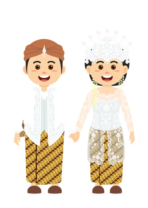Foto sampul undangan Luqman & Azizah