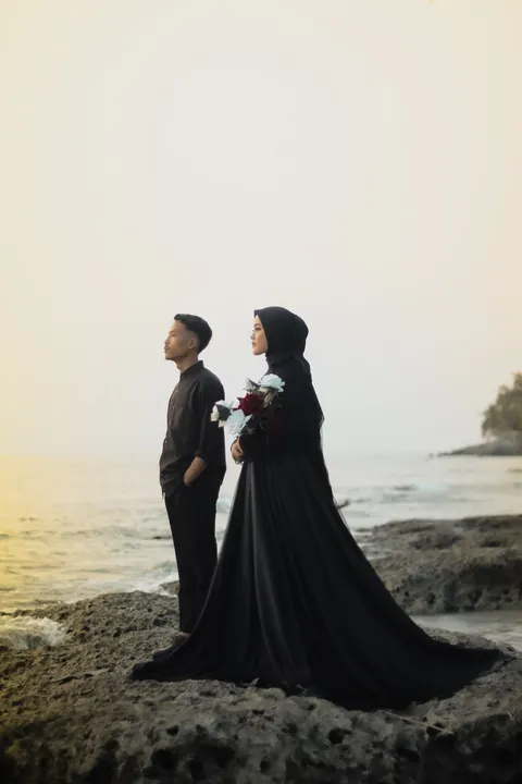 Foto sampul undangan Murni & Alan