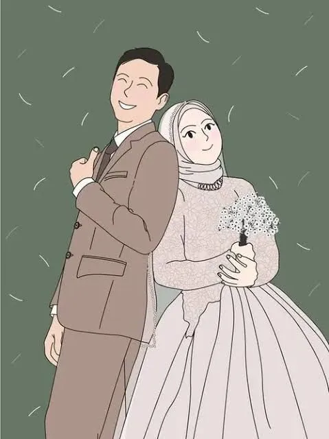 Foto sampul undangan Egi & Eva