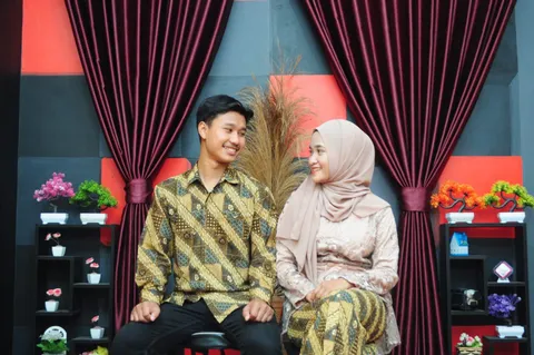 Foto sampul undangan Andri & Salwa
