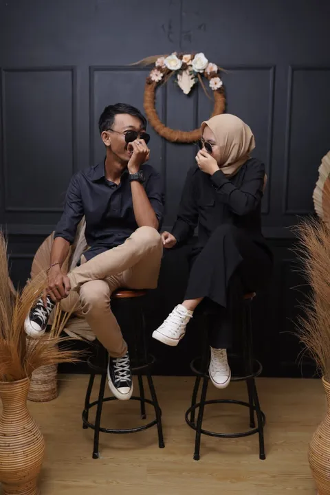 Foto sampul undangan Bayu & Reni