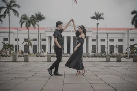 Foto sampul undangan Jati & Lita