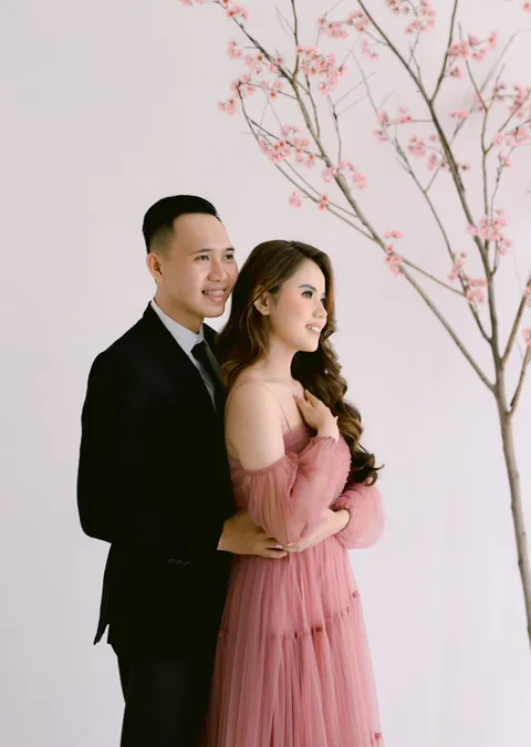 Foto sampul undangan Melisa & Daniel