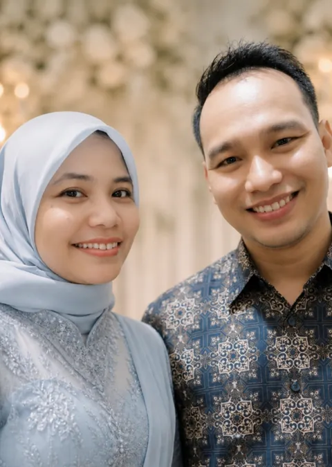 Foto sampul undangan Suraidah & Wahid