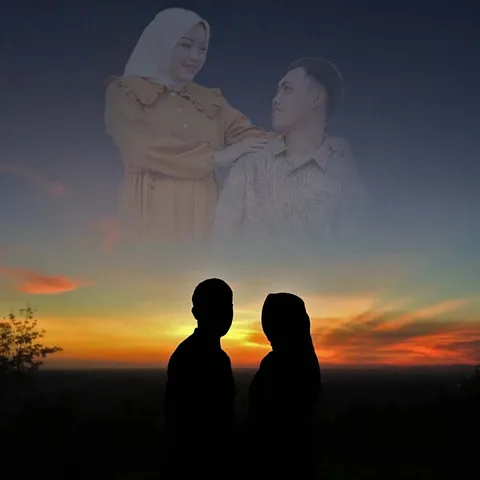 Foto sampul undangan Alin & Aeni