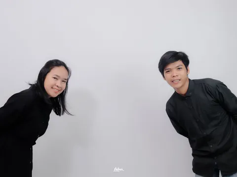 Foto sampul undangan Riki & Wewen