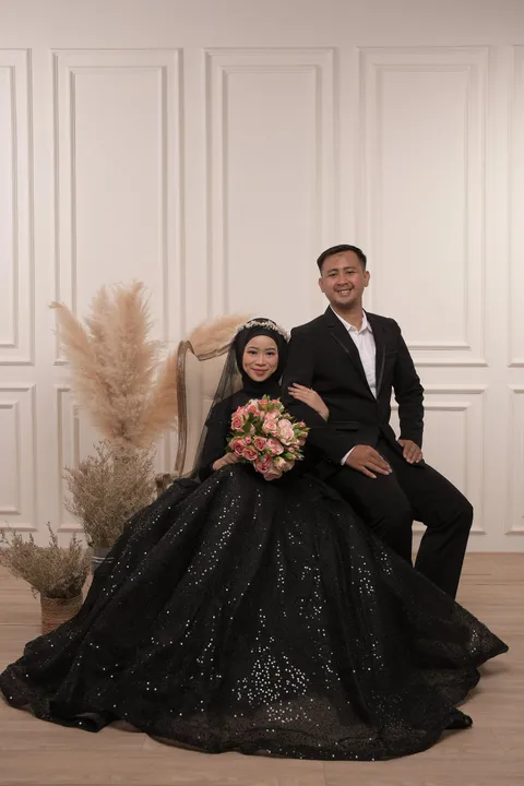 Foto sampul undangan Widia & Ibnu