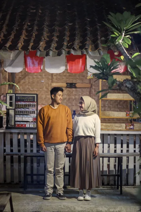 Foto sampul undangan Indah & Angga
