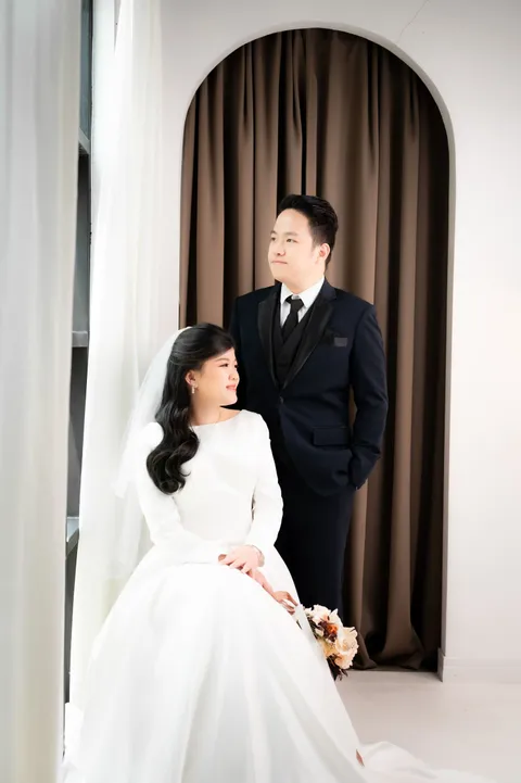 Foto sampul undangan Angie & Kevin