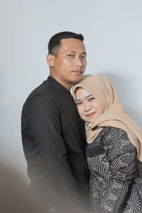 Foto sampul undangan Triana & Dedi