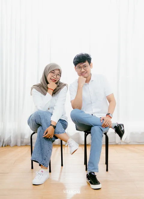 Foto sampul undangan Erin & Ahmad