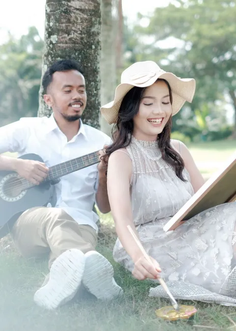 Foto sampul undangan Tasya Situmorang & David Sibarani
