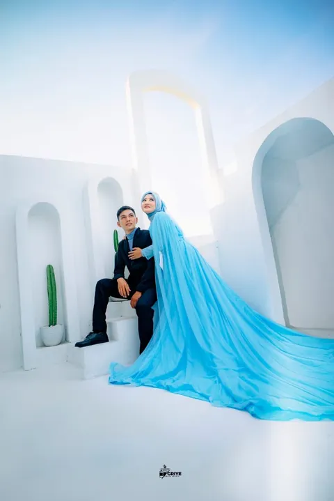 Foto sampul undangan Reni & Ari