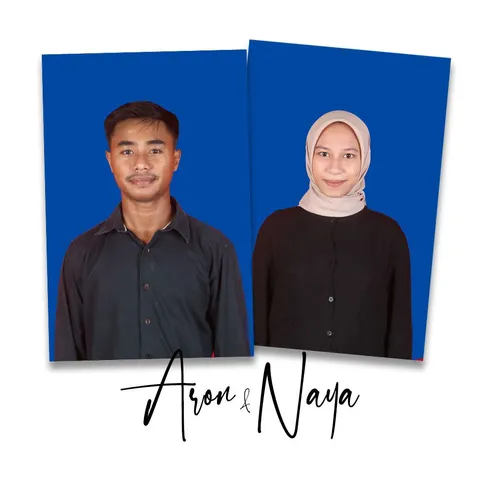 Foto sampul undangan Naya & Ardian