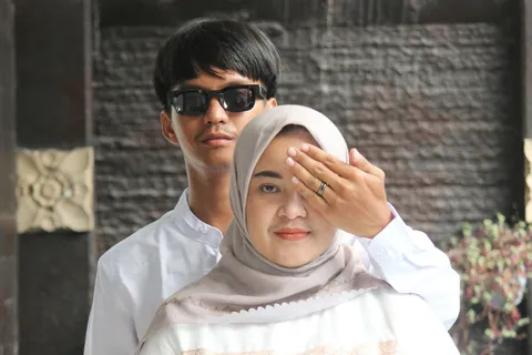 Foto sampul undangan Lisma & Ibay
