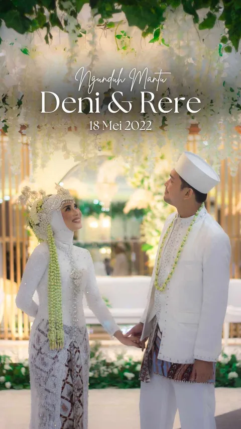 Foto sampul undangan Alin & Randi