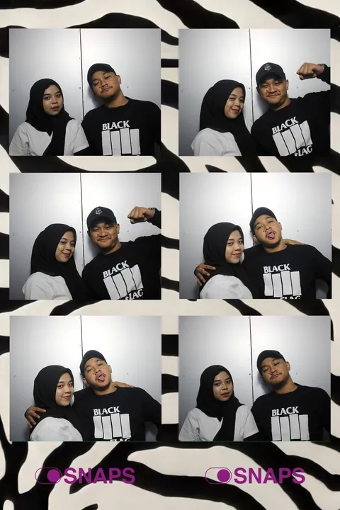 Foto sampul undangan Nina & Bisma