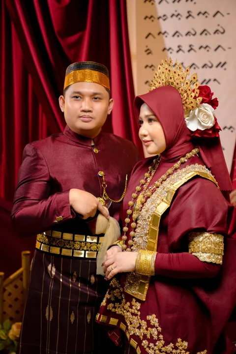 Foto sampul undangan Feby & Agung