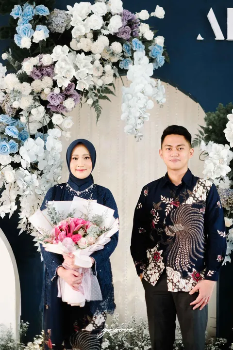 Foto sampul undangan Hilmi & Alfia