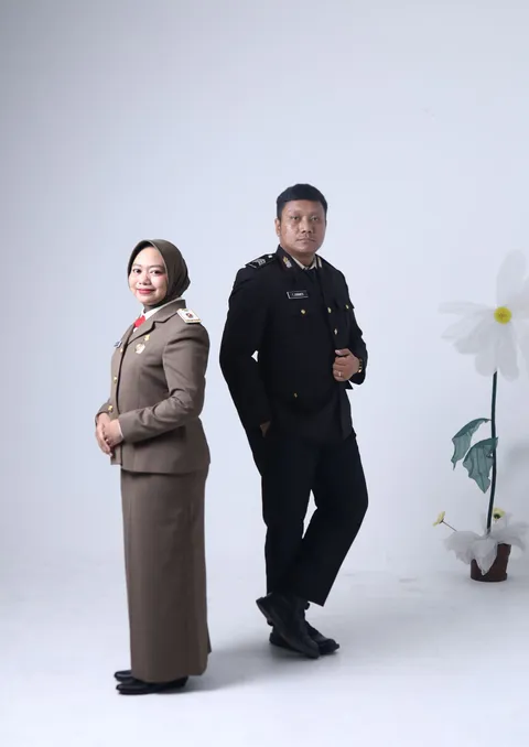 Foto sampul undangan Tedy & Bunga