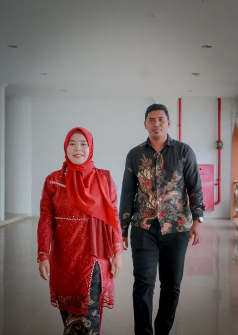 Foto sampul undangan Sabli & Hana