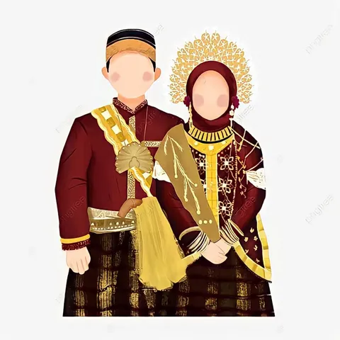 Foto sampul undangan Anggi & Ricky