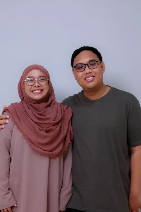 Foto sampul undangan Andre Perwiratama & Hikmatul Parida