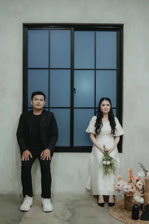 Foto sampul undangan Widi & Heru