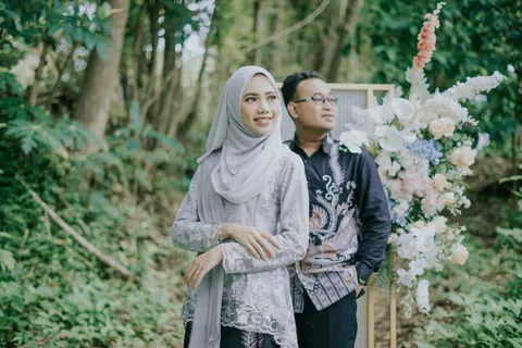 Foto sampul undangan Dhanti & Ilmi