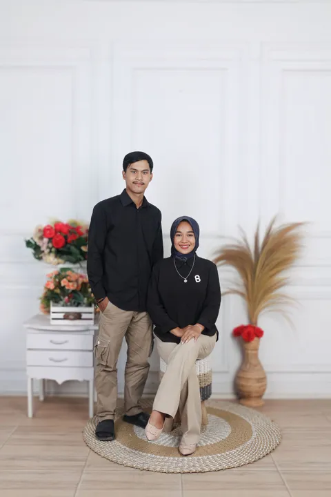 Foto sampul undangan Hendra & Tia