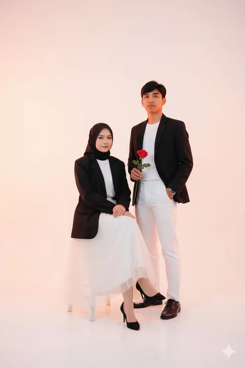 Foto sampul undangan Zaky & Fauziah